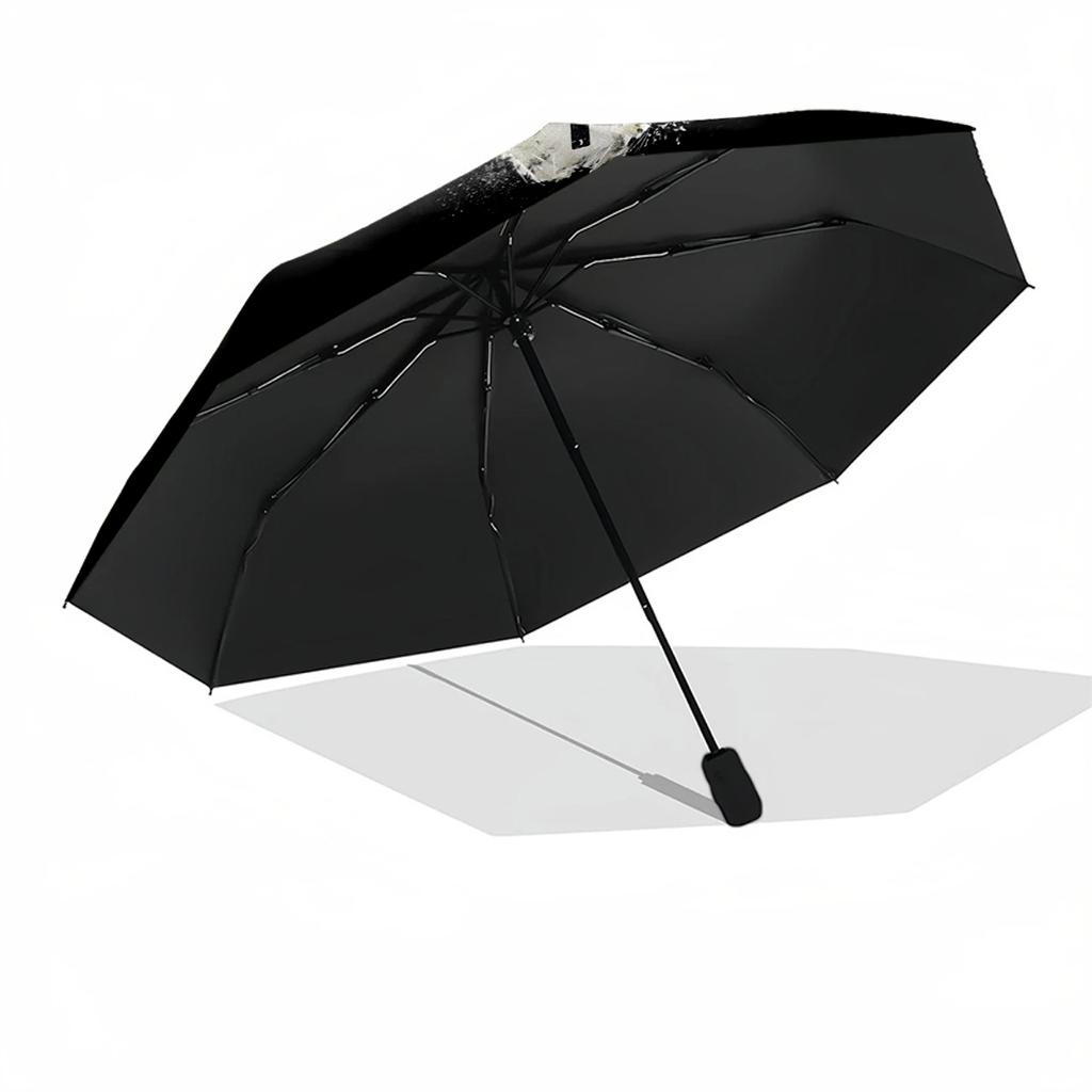 Cristiano Ronaldo Automatic Umbrella Folding Umbrella with 8 Ribs Compact Design for Women/Men Fashion Lovers Perfect Birthday Christmas Gift Idea