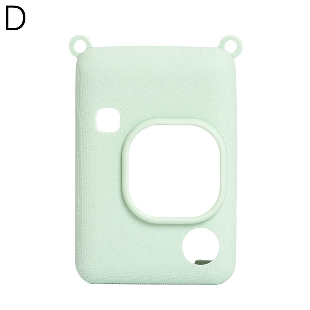 For Fujifilm Instax Mini Liplay Silicone Instant Camera Case Wear-resistant Shockproof Solid Color Soft Cover Camera Accessories
