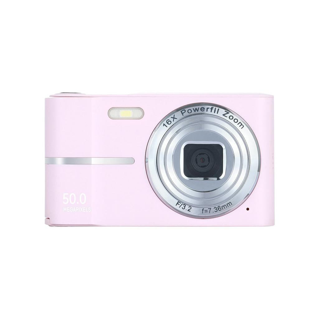 High Resolution CCD Digital Camera, Entry-Level Mirrorless Card Camera for Students, Portable Pocket Cam for Campus Daily Carry