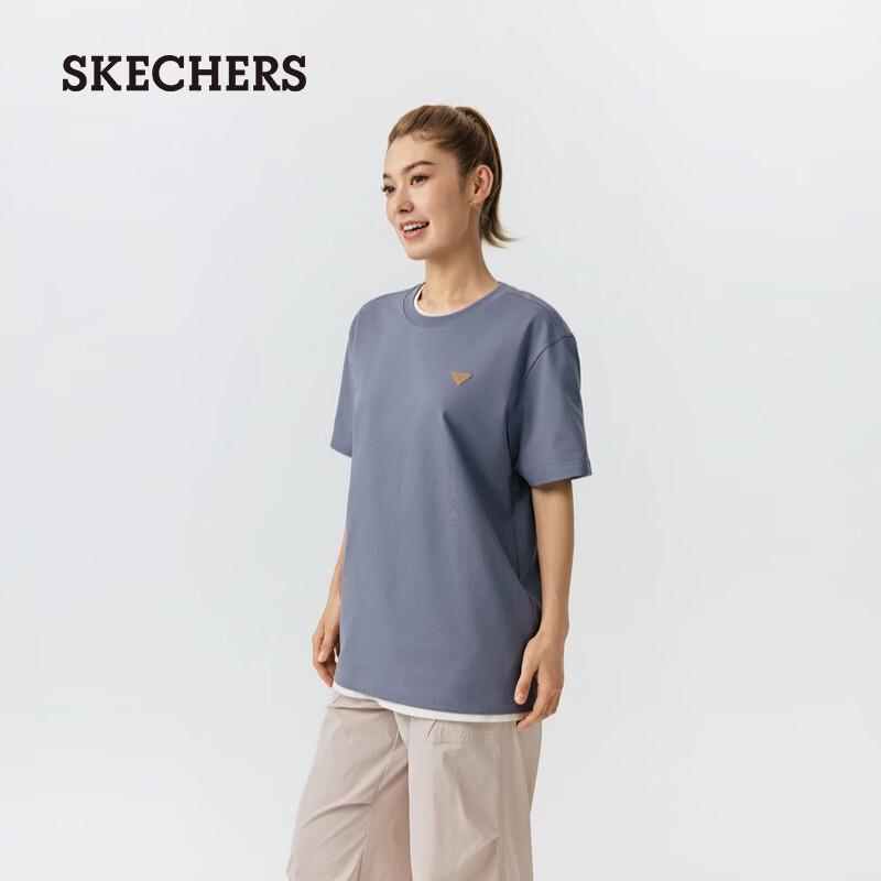Skechers Unisex Knit Short Sleeve Cooling T-Shirt
