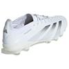 Adidas Predator Elite Round Toe Lace-Up AG HG Soccer Shoes Unisex Soccer Shoes White IG5423