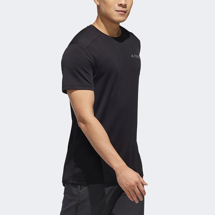 Adidas Xplr Act SS Tee Men Tops Black DW4195