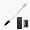 PARKER IM White CT Ballpoint Pen, Medium Nib, Oil-Based, with Pencil Case, Gift Box Set, Officially Imported, 1975650 V1d