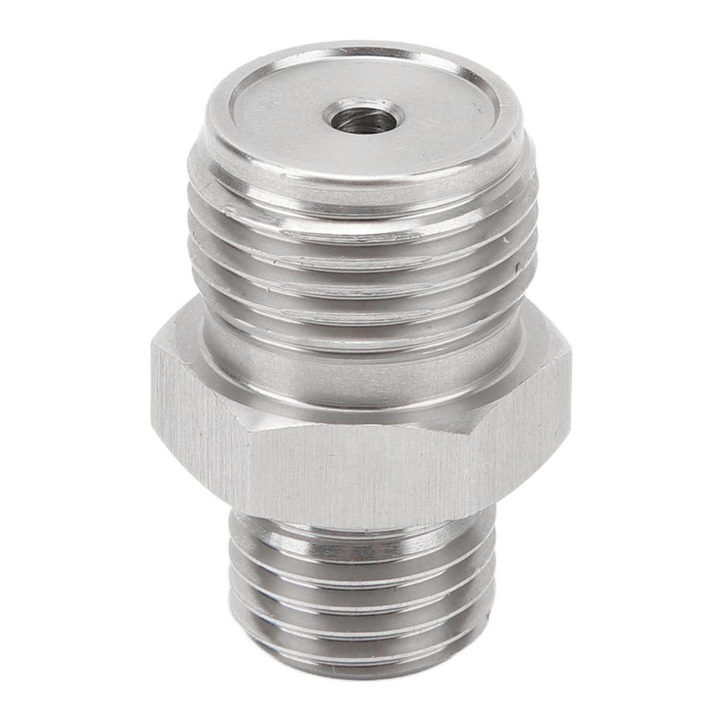 M14x1.5 Kraftstoffleistenanschluss Edelstahl Schlauch Gasanschluss Kraftstoffpumpen-Schienenadapter Fitting für Sierra 2500 3500