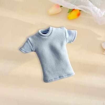 Maglietta da donna in scala 1/12, accessori per costume da soldato, vestiti fatti a mano per bambole da 6 pollici