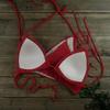 Handmade Crochet Cotton Push-up Bikini Set