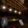 SHUKAN Starburst Sphere Lights,2 Pack 200 LED Fireworks Light with Remote