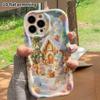 Phone Case: 2D Flat, Suitable for iPhone 18, 17, 16, 15, 14, 13, 12 Pro Protective Cases, Christmas Winter Cabin, Perfect Holiday Gift for Christmas a