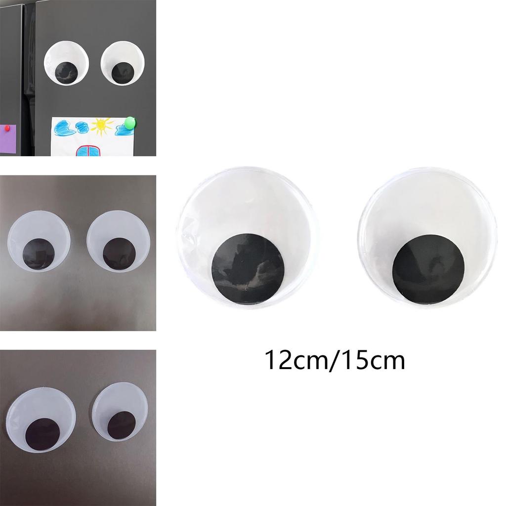 Googly Wiggle Eyes Large Self Adhesive for Handicrafts Chair Animate Puppets