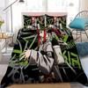 3D Printed G-GACHIAKUTA Bedding Set Anime Duvet Cover Double Twin Full Queen King Adult Kids Bedclothes Quilt Cover