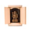 Daikokuten Buddha Statue In a Shrine (gold Finish) - Talismanic Deity, ISM Seven Lucky Gods Figurine