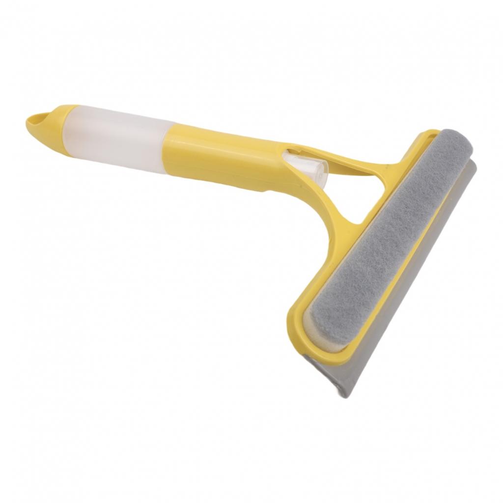 3 in 1 Spray Squeegee Window Cleaner for Cars Homes and Kitchen Surfaces