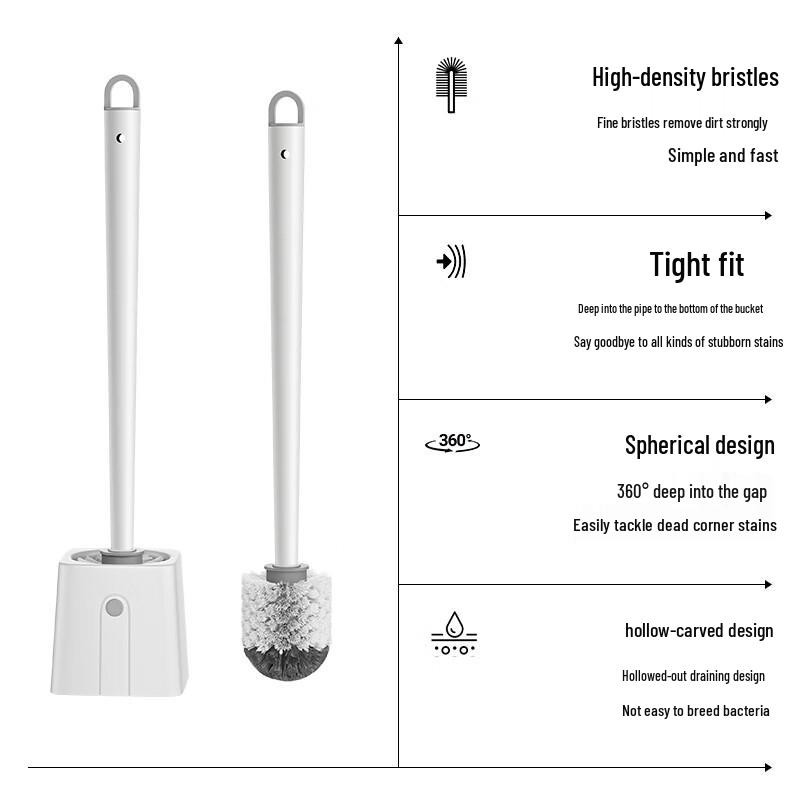Mayflower No-Dead-End Toilet Cleaning Brush