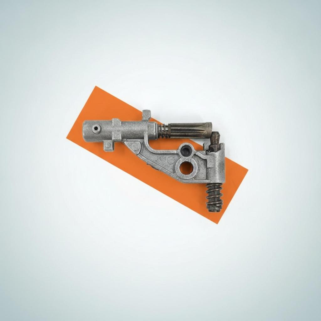 Oil Pump Assembly Metal Woodcutter Compact Part for Amateur Fixers,