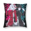 Anime Lycoris Recoil Square Pillowcase Pillow Cover Cushion Decor Comfort Throw Pillow for Home Sofa