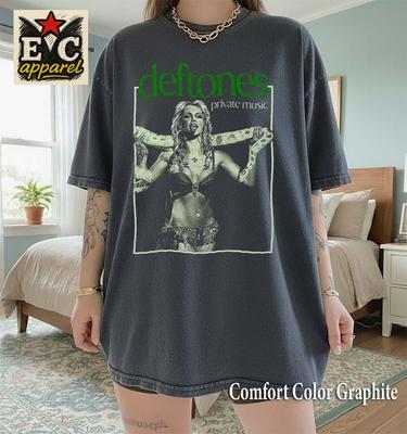 Comfort Colors® 1717 Vintage Deftones Parody Band , 90s Band Shirt, Grunge Music, Cute Shirts, Trendy Shirts, Goth Shirts DF002
