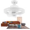 Ceiling Fan with Lights Remote Control Small Ceiling Fan for Kitchen Bedroom Basement Dining Living Room