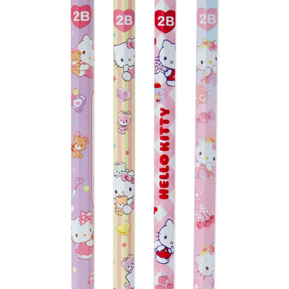 Sanrio Hello Kitty 2B Pencils of 779610 (Set 4)