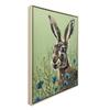 Louise Brown Hazel Hare Canvas Print