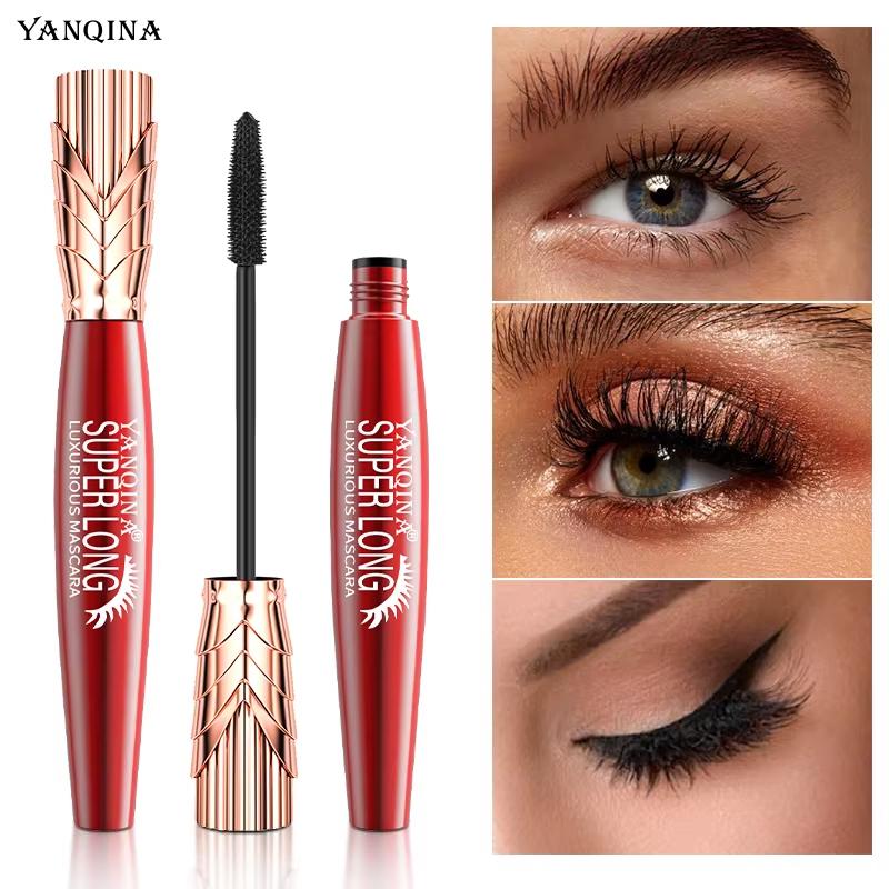 Eyelashes Lengthening Mascara Long Lasting Waterproof Women Korean Silky Lash Black Eyelashes Extension Makeup Beauty Cosmetic