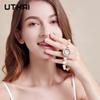 UTHAI L52 Damenmodeuhr Leichter Luxus Diamant Süßwasserperlenarmband Wasserdicht Römisches Muster Uhr Damenuhren