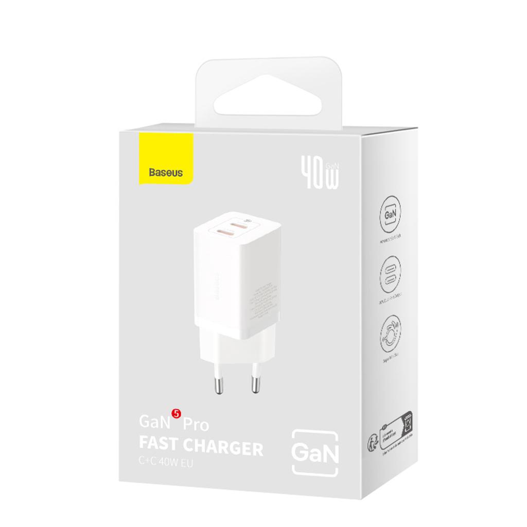 Netzladegerät GaN5 Pro 40W USB-C - weiß