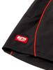 Mizuno Table Tennis Game Size Black x XS Pants, Moisture-Wicking, Quick-Drying, JTTA-Approved, Unisex, 82JB7004, Red,