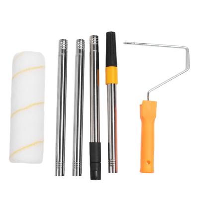 3.9ft Paint Roller Extension Pole Kit with 9in Roller Brush Detachable Telescopic Long Paint Roller Set for Corner