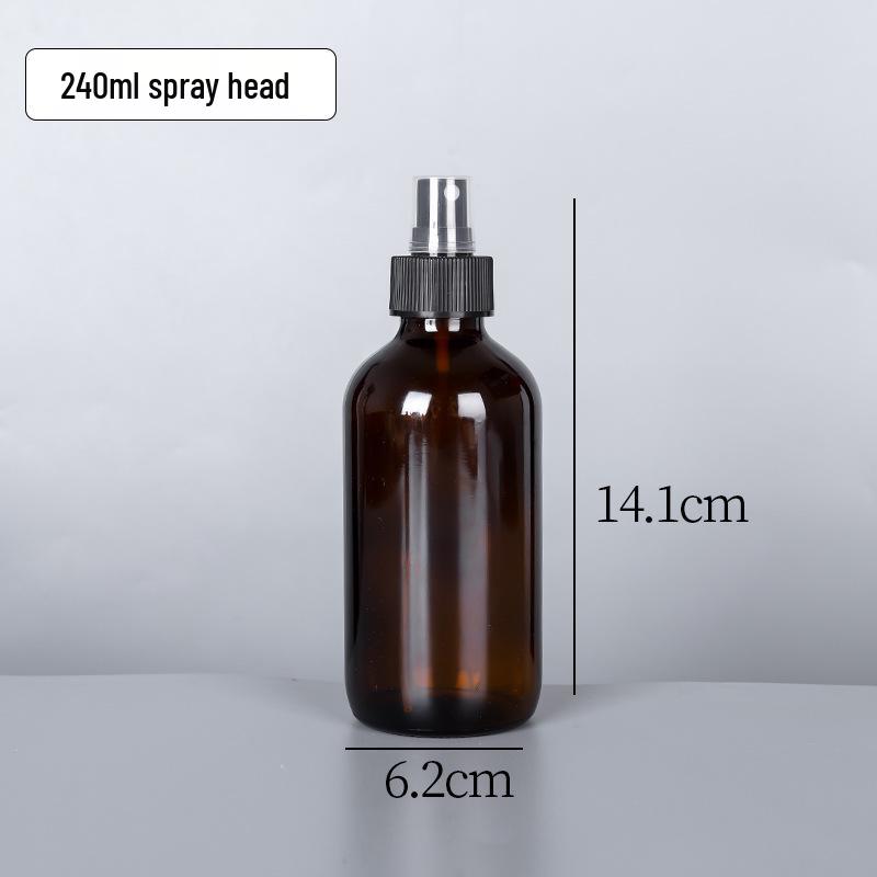 Brown Glass Spray Bottle 500ml/1000ml: Multi-Specification Lotion & Essential Oil Dispenser