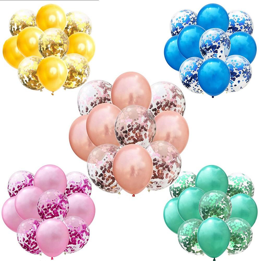 Konfetové balónky Héliový set Svatba Narozeninová oslava Oslava Sprcha Dekorace