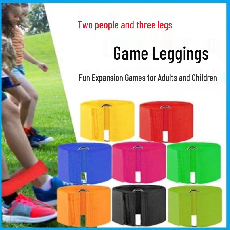 Two-Person Three-Legged Race Leg Straps