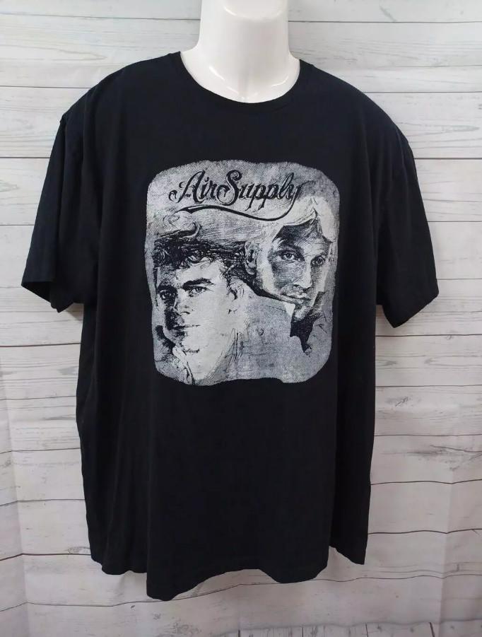 Air Supply Band USA Tour Concert T-shirt size S-5XL L