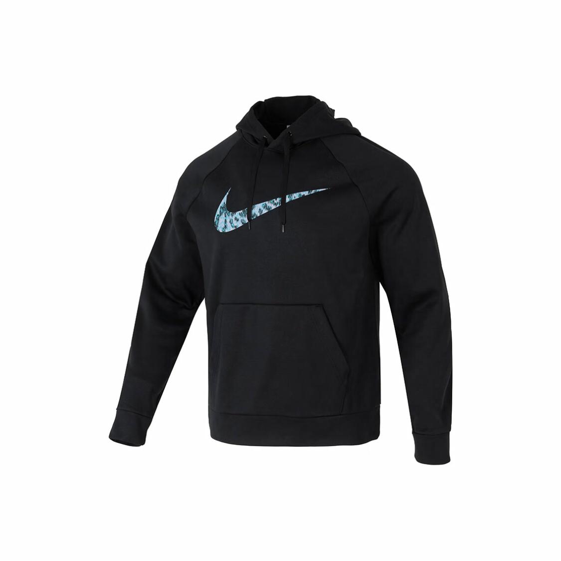 Nike Men s Fashionable and Comfortable Fleece-Lined Black Hoodie XXXL