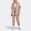 Adidas X Stella McCartney Solid Tone Relaxed Sweatpants Drawstring Waist Cuffed Hem Casual Daily Wear Women Light Pink H59287