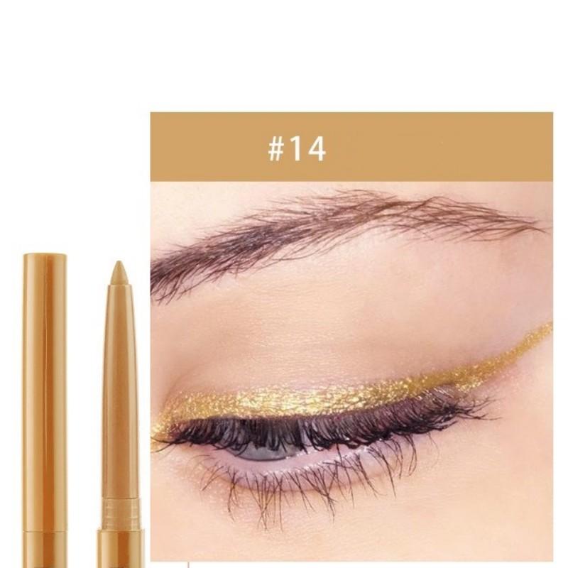 20 Color Option Matte Eyeliner Gel Pencil Easy To Wear Colorful White Yellow Blue Eye Liner Pen Cream Makeup Cosmetics
