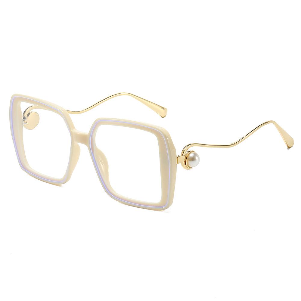 

Очки Женские Солнцезащитные очки Высококлассные Солнцезащитные очки Ретро Квадратные Очки в Большой Оправе Regular