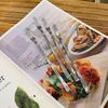 INS Style Stainless Steel Long Handle Dessert Forks - Creative Cute Designs for Fruit and Desserts