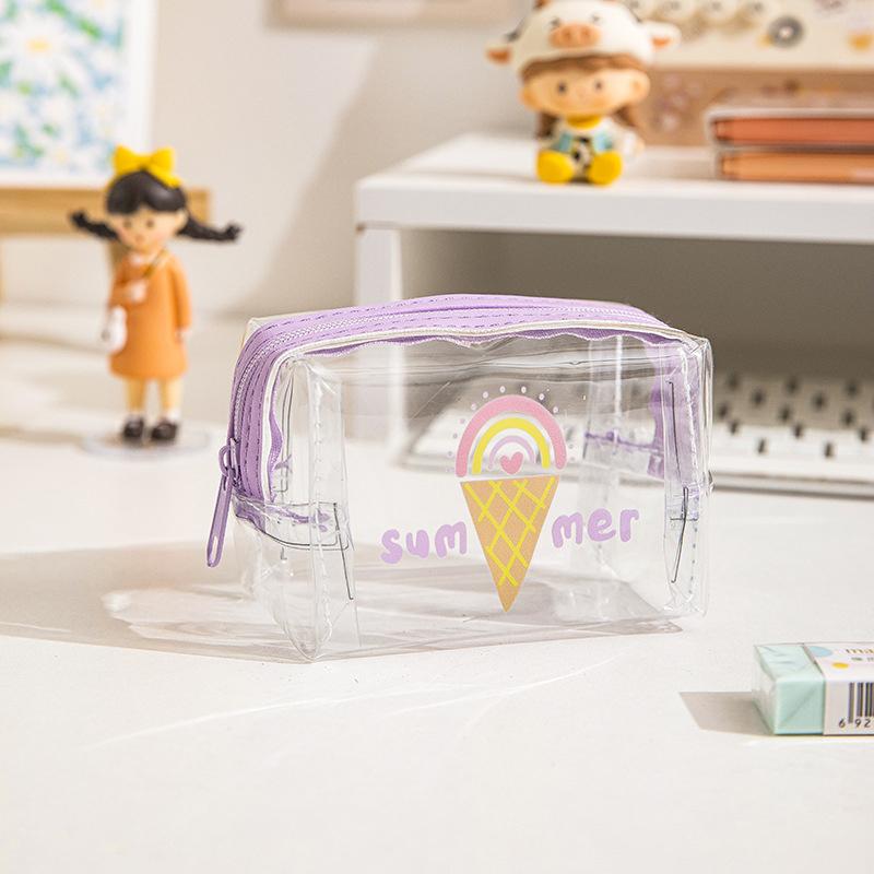 

Мультфильм Мини Монета Сумка Наушники Цифровая Сумка Портативная Сумка Для Хранения Водонепроницаемый Прозрачный Кошелек Подарки A4