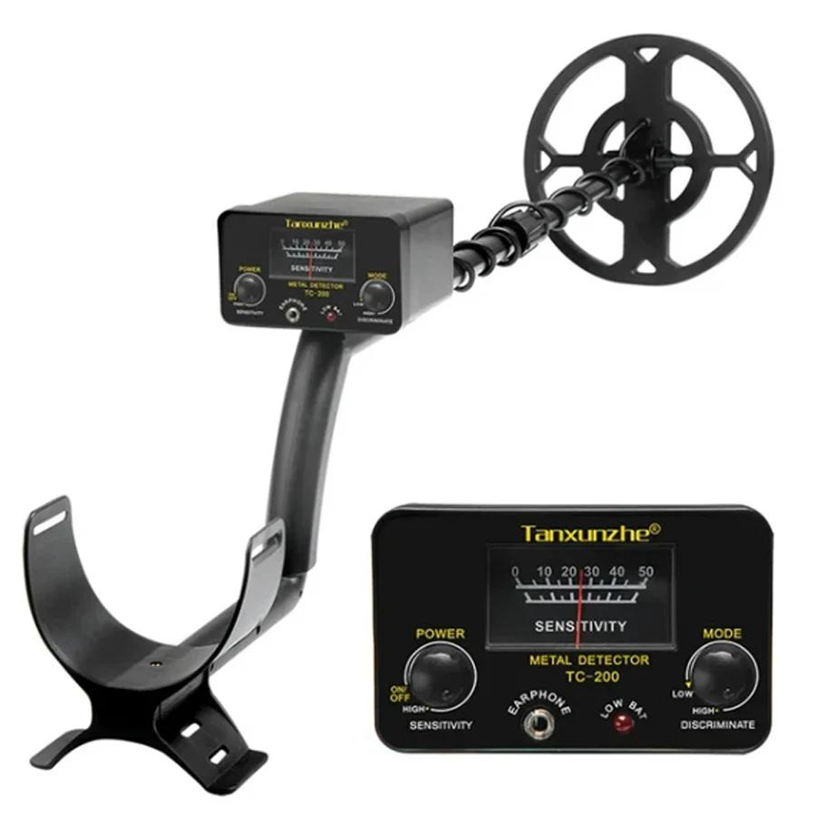 

Tanxunzhe TC-200 уличный металлоискатель подземный проводной детектор железа и золота регулируемый трекер для поиска сокровищ чёрный