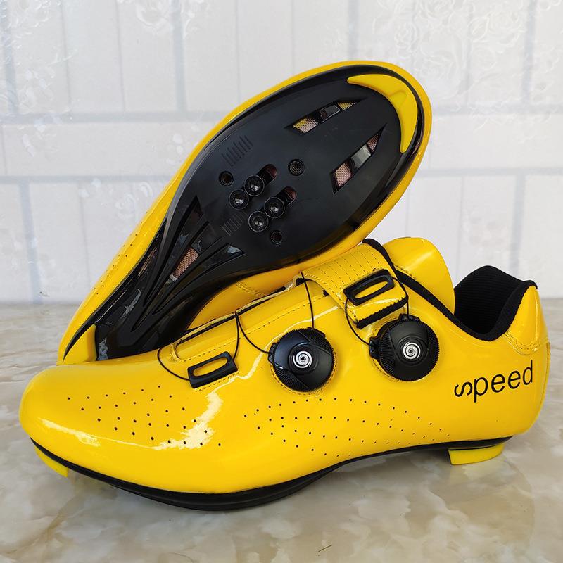 New cycling shoes with locks Spring and summer lock shoes Men's and women's road bicycle power shoes Mountain bike sports shoes