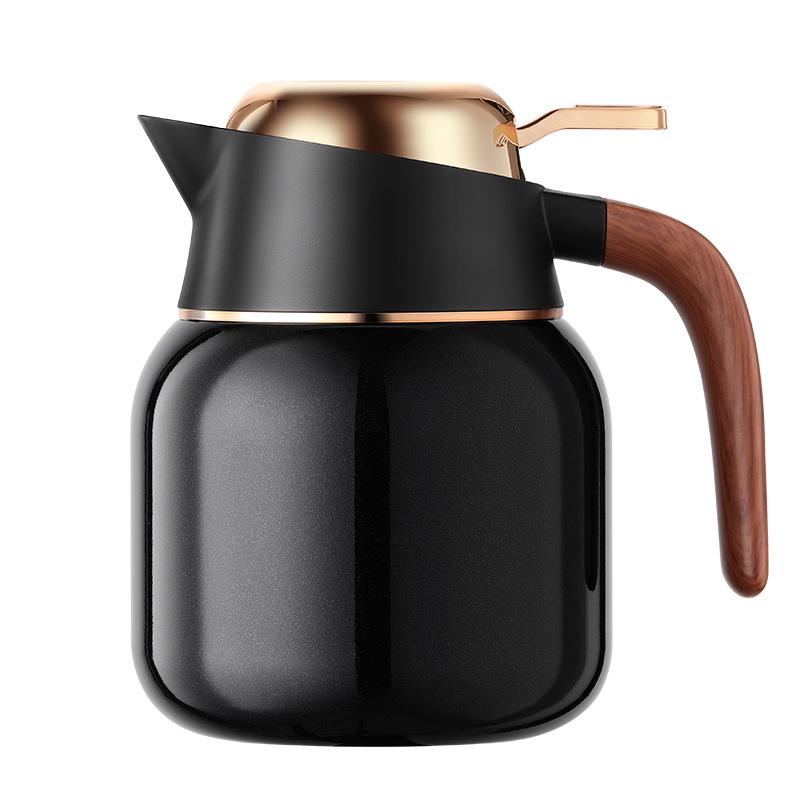Large Capacity Steaming Teapot, Stainless Steel with Ceramic Coating, Tea-Water Separation, Heat Preservation, Ideal for Brewing Old White Tea At Home