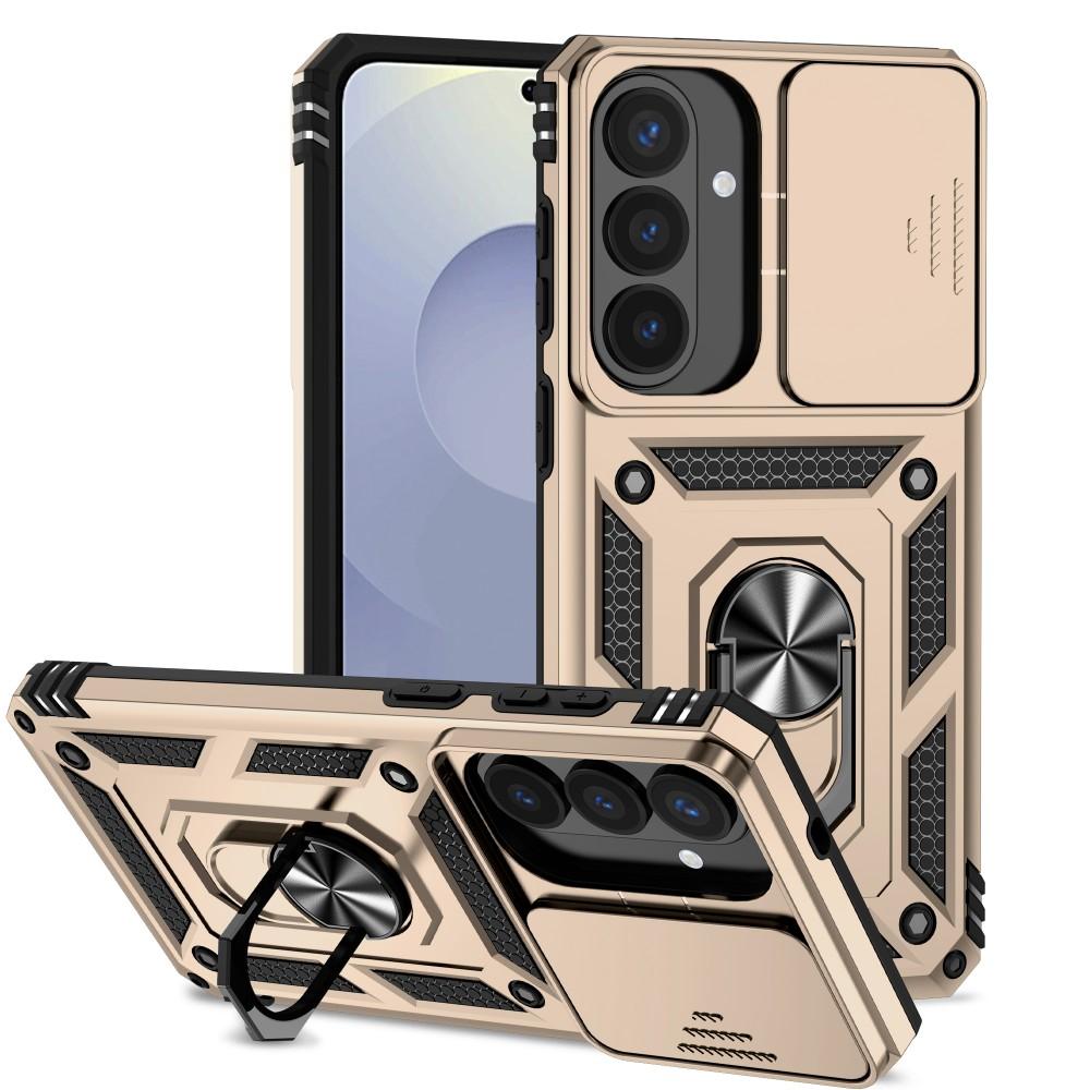 Slide Camera Shockproof Armor Phone Case For Samsung Galaxy S26 Ultra S26 Plus S26Ultra S26+ Case Magnetic Ring Stand Back Cover