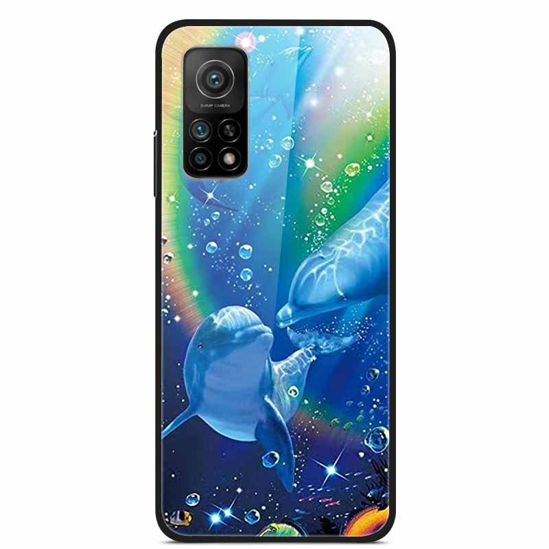 For Xiaomi Redmi Note 11 Case 11Pro 5G Tempered Glass Luxury Hard Back Cover For Xiaomi Redmi Note 11s Case Note11 Pro 5G Coque