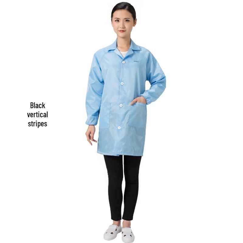Unisex Hooded Anti-static Dustproof Coveralls for Clean Rooms and Spray Painting