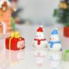 Christmas Decoration Ornaments Xmas Micro Landscape New Year 2026 Miniatures Home Decorative Santa Claus Figurines Home Decor