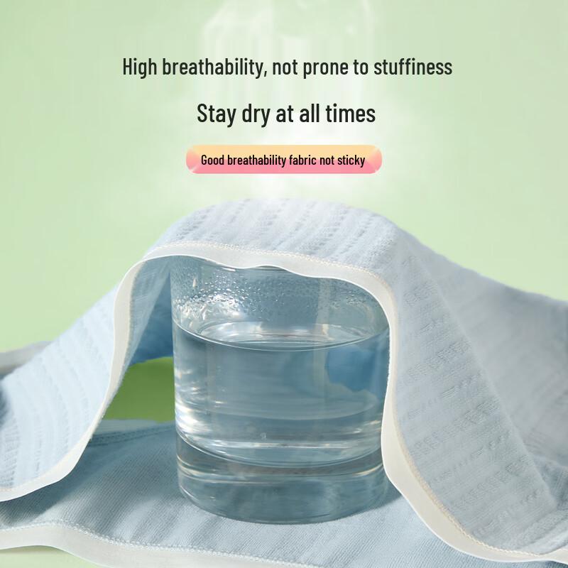FENTENGCARE Women's 7A Antibacterial Cotton Briefs 3-Pack