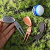Spacecraft Golf Ball Fork Magnetic Golf Ball Marker Golf Accessories Divot Fork  Bottle Opener