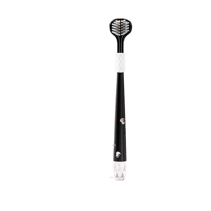 Brosse à Dents Adulte à Soies Douces Triple Face pour Hommes et Femmes - Lot Familial en Forme de U