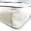 CHANEL Airline CC Mark logo Tote Bag Shoulder Bag Leather/Canvas White/blue
