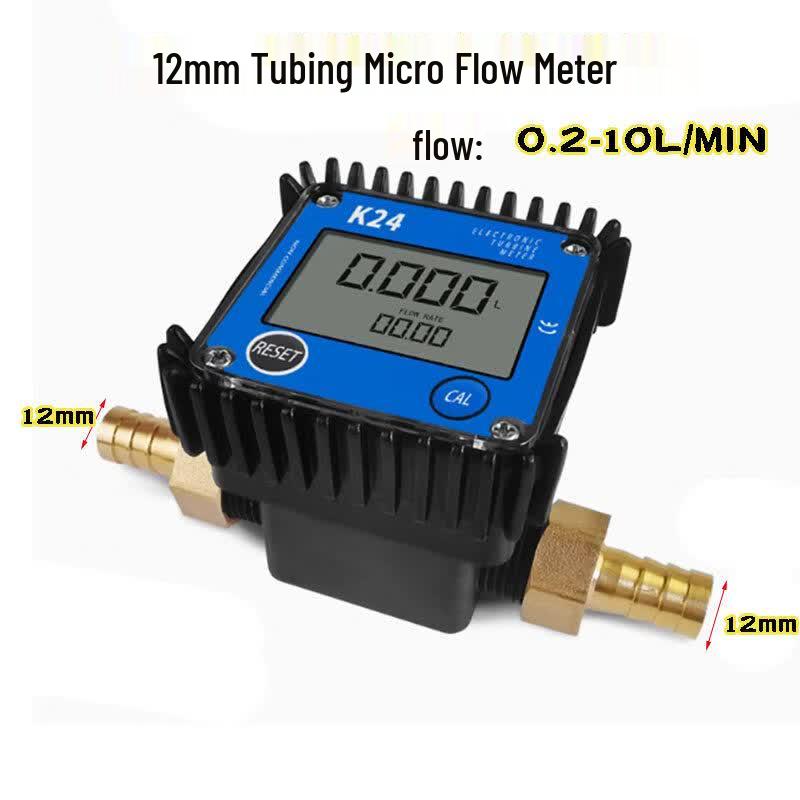 

Aokewen 12mm Micro Turbine Flow Meter Gear Counter